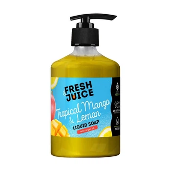 Рідке мило FRESH JUICE 460 г з дозатором манго та лимон 435324