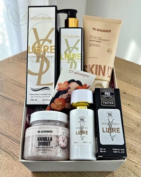 Подарунковий набір косметики No Brand в стилі Yves Saint Laurent Libre 4 в 1