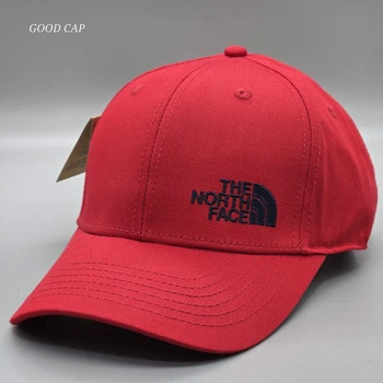 Кепка бейсболка The north face мужская женская Красный