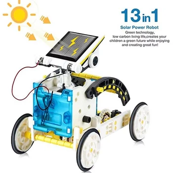 Конструктор робот на солнечной ботарее Solar Robot 13 в 1