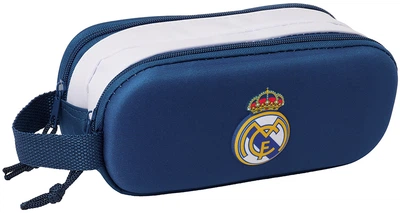 Пенал Safta Real Madrid темно-синій 21x6x8 см (8412688596812)