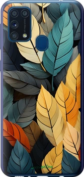 Чохол Samsung Galaxy M31 M315F Кольорове листя "5644u-1907"