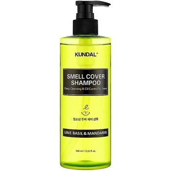 Шампунь kundal для підлітків проти жирності базилік та мандарин Kundal All Day Smell Cover Teens Shampoo Lime Basil & Mandarin 400 (8809809426613)