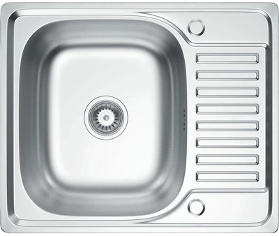 Zlew kuchenny Kernau KSS N 4558 1B1D Satin