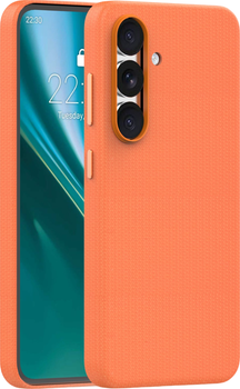 Etui plecki Etteri Elegant Mag Case do Samsung Galaxy S25 Orange (GSM274600)