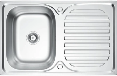 Zlew kuchenny Kernau KSS N 4580 1B1D Satin