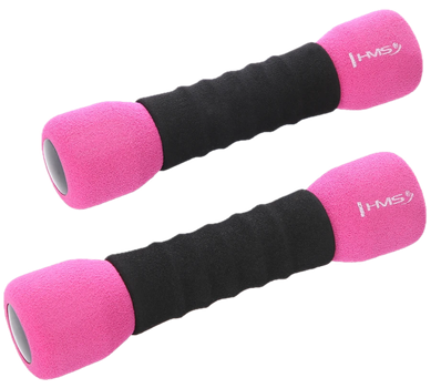 Ciężarki do ćwiczeń HMS CM06 miękkie 2 x 1 kg 17-47-212 (5907695540642)