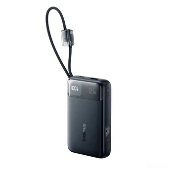 Повербанк на 20000 mAh 22.5W Baseus EnerFill FC11 Digital Display (1USB/Type-C, 22.5W, PD). Black