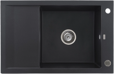 Zlewozmywak Kernau BI REGULAR KGSM 6078 1B1D Black Metallic