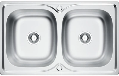 Zlew kuchenny Kernau KSS N 80 2B Len