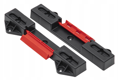 Настенные фиксаторы 2шт. для инструментальных ящиков Qbrick System ONE Connect Adapters (5901238257004), пластик
