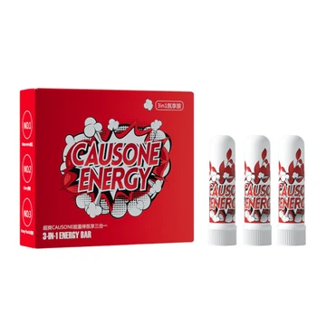 Набір енергетичних арома-інгаляторів Causone Super Refreshing Energy Fruity 3в1