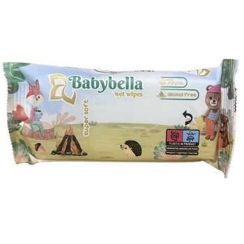 Серветки вологі для дітей BABYBELLA 15 шт/уп EG-1000087
