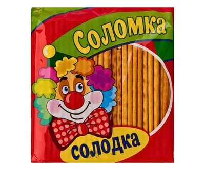 Соломка солодка Клоун ТМ Імперія солодощів 230 g