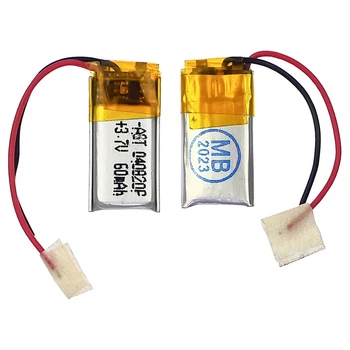 Акумулятор 400820P універсальний з контролером, 4 х 10 х 22 мм (50 mAh)/ для TWS навушників, bluetooth гарнітур, MP3 плеєрів