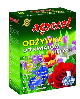 Добриво - підживка для зрізаних квіті Agrecol саше 40 шт по 5 г