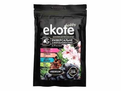 Добриво Ekote Premium універсальне з мікроелементами на 9 місяців, 250 г