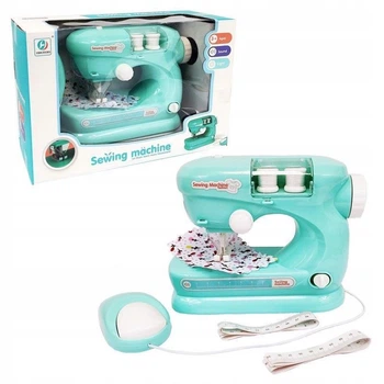 Maszyna do szycia Trifox z akcesoriami na baterie Miętowa (5901353114381)