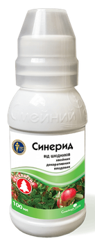 Инсектицид от вредителей хвойных, плодовых и декоратических Синерид м.д. Семейный сад 100 мл