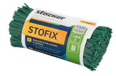 Шпагат - проволока для подвязки Stofix Stocker (21212) 12 см/1000 шт
