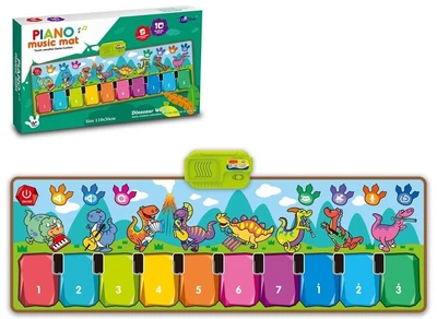 Музичний килимок Trifox Піаніно динозаври (5901353681425)