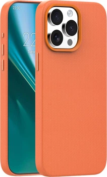 Etui plecki Etteri Elegant Mag do Apple iPhone 15 Pro Orange (5907674529774)