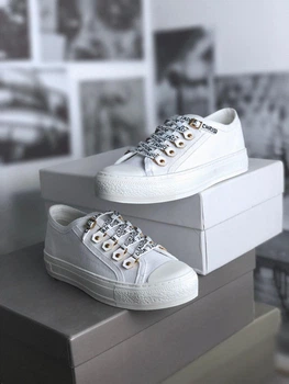 Жіночі кросівки Christian Dior Walk'N'Dior Білі Розмір 39