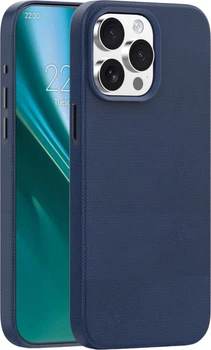 Etui plecki Etteri Elegant Mag do Apple iPhone 15 Pro Dark Blue (5907674529521)