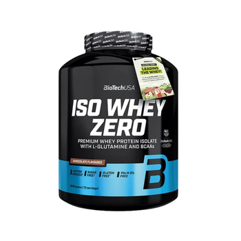 Сироватковий протеїн ізолят BioTech Iso Whey Zero 1816 р шоколад