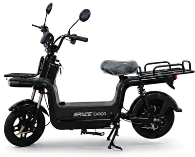 Електроскутер Space CARGO 10" 60В 800Вт 2026 Чорний (ESC-087)