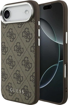 Чохол Guess 4G Classic Logo MagSafe для Apple iPhone Air Brown (GUHMP17MP4GSSMCW)