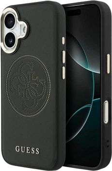 Etui Guess Perforated 4G MagSafe do Apple iPhone 17 Black (GUHMP17S5PG4SRGK)