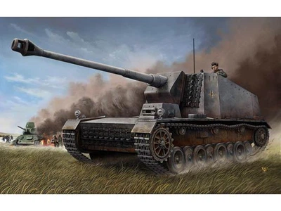 Сборная модель 1/35 Немецкий тяжелый самоходный артиллерийский танк Sturer Emil Трумпетер 00350