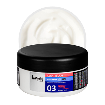Маска для поврежденных и тусклых волос Kayan Professional Keratin Care Mask с кератином