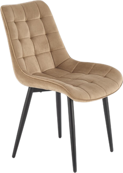 Стілець обідній Halmar Ganso Бежевий (PROMO-GANSO-KR-BEŻOWY)