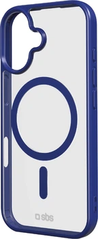 Etui SBS Mag Frame do Apple iPhone 17 Blue (TEMAGCOLIP1763B)
