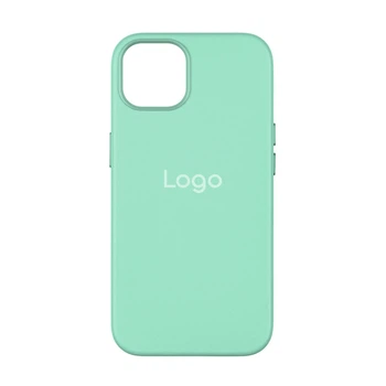 Противоударный Чехол Leather Case with MagSafe для iPhone 14 Pro Max Ice Sea Blue