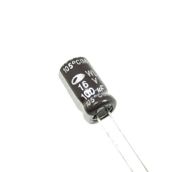 Конденсатор электролитический ECAP-LOW-ESR-100mkf - 16v (WL) - 662151