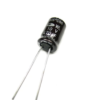 Конденсатор электролитический ECAP-LOW-ESR-470mkf - 10v (WL) - 662210