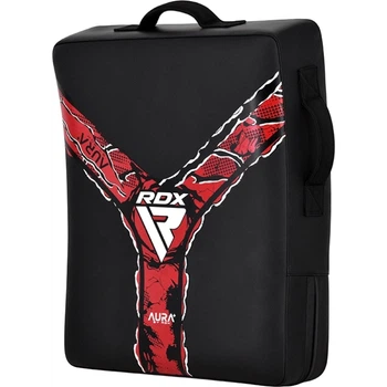 Пад Для Тайського Боксу RDX F17 New Aura Kick Shield Чорно-Червоний MISC (KSR-F17BR)