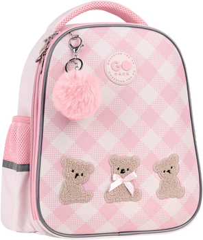Рюкзак GoPack Напівкаркасний Education Teddy Bears 34.5x26x12.5 см Бежевий (GO26-165S-1)