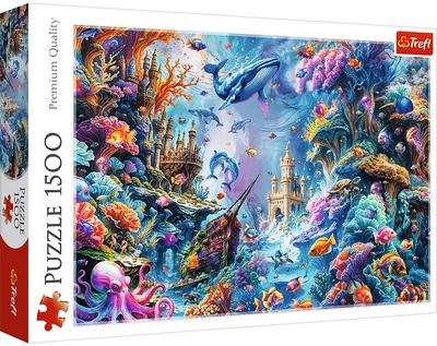 Puzzle Trefl Podwodny świat 1500 elementów 26217 (5900511262179)