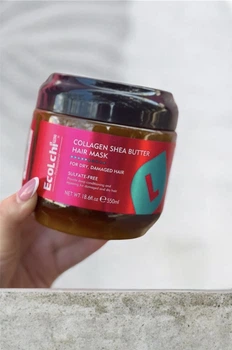 Маска для волос с колагеном и маслом Ши EcoLchi COLLAGEN SHEA BUTTER Hair Mask