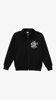 Толстовка с принтом для мальчика Dinomin 10134 122 см Черный shop (2000999494703)