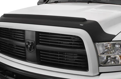 Дефлектор капота мухобойка Dodge Ram 1500 клеючий 09-18 черный AVS Додж Рам WT0039595