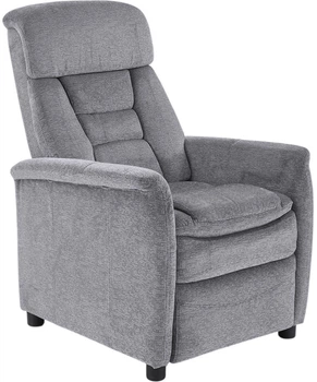 Крісло для відпочинку Halmar Jordan Сіре (5905248111738)