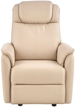 Розкладне крісло Halmar Paradise з функцією колиски Кремове (5905248112322)