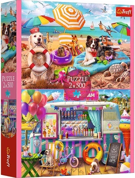 Пазл Trefl Літній час 2 x 500 елементів 37533 (5900511375336)
