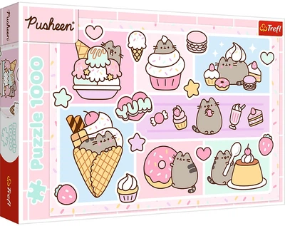 Puzzle Trefl Pusheen: Słodki Pusheen 1000 elementów 10938 (5900511109382)