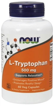 Триптофан Now Foods L-Tryptophan 500 мг 60 капсул ARE-576246